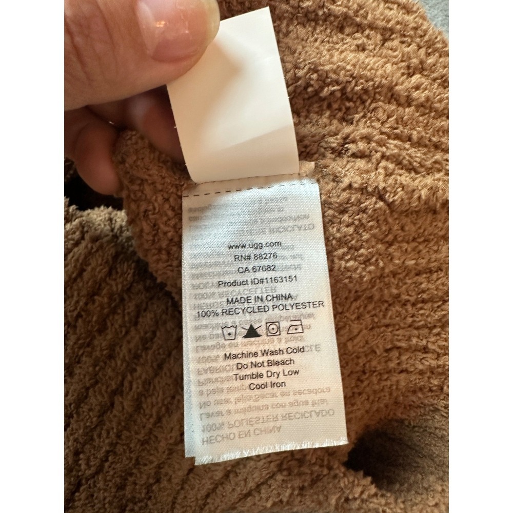 UGG Riz Top Rib and Pant Set Women XS Chestnut NWT - Picture 9 of 12